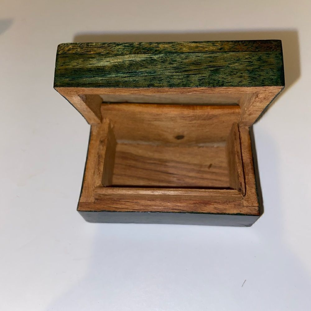 4 Small Random Trinket boxes vintage - Picture 8 of 11